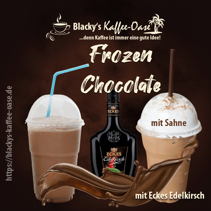 frozen chocolaste kirsch Blackys Kaffee Oase