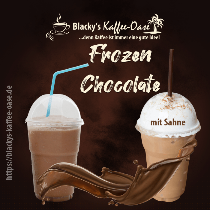 frozen chocolate Blackys Kaffee Oase