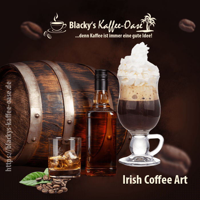 irish coffee blackys kaffee oase